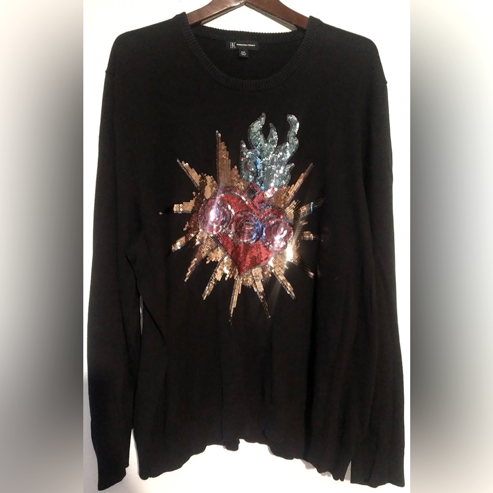 INC Sweater. Super fun to wear !